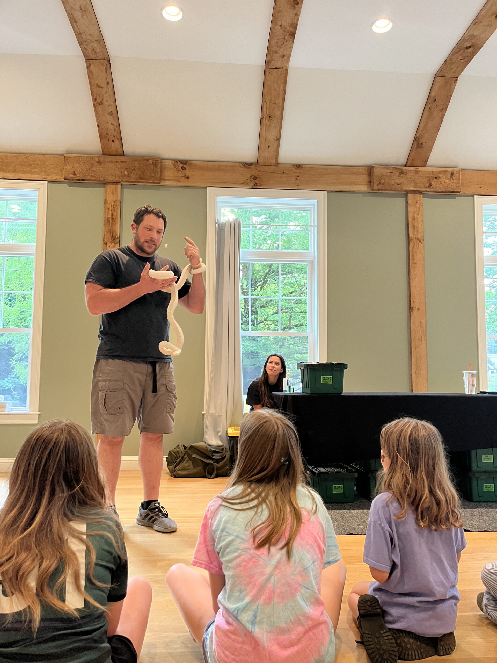 Summer Camp 2023 Reptile Visit